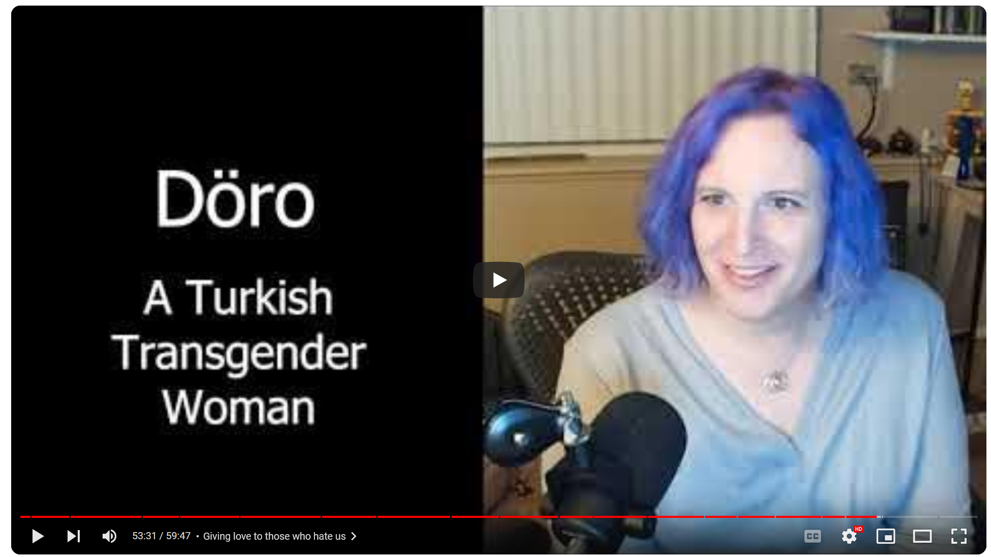 13 October 2023 - The Transgender Experience in Türkiye with Döro