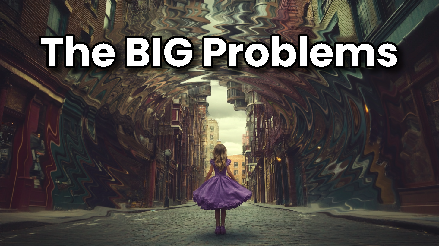 The BIG Problems I Face (and why you should face them, too)