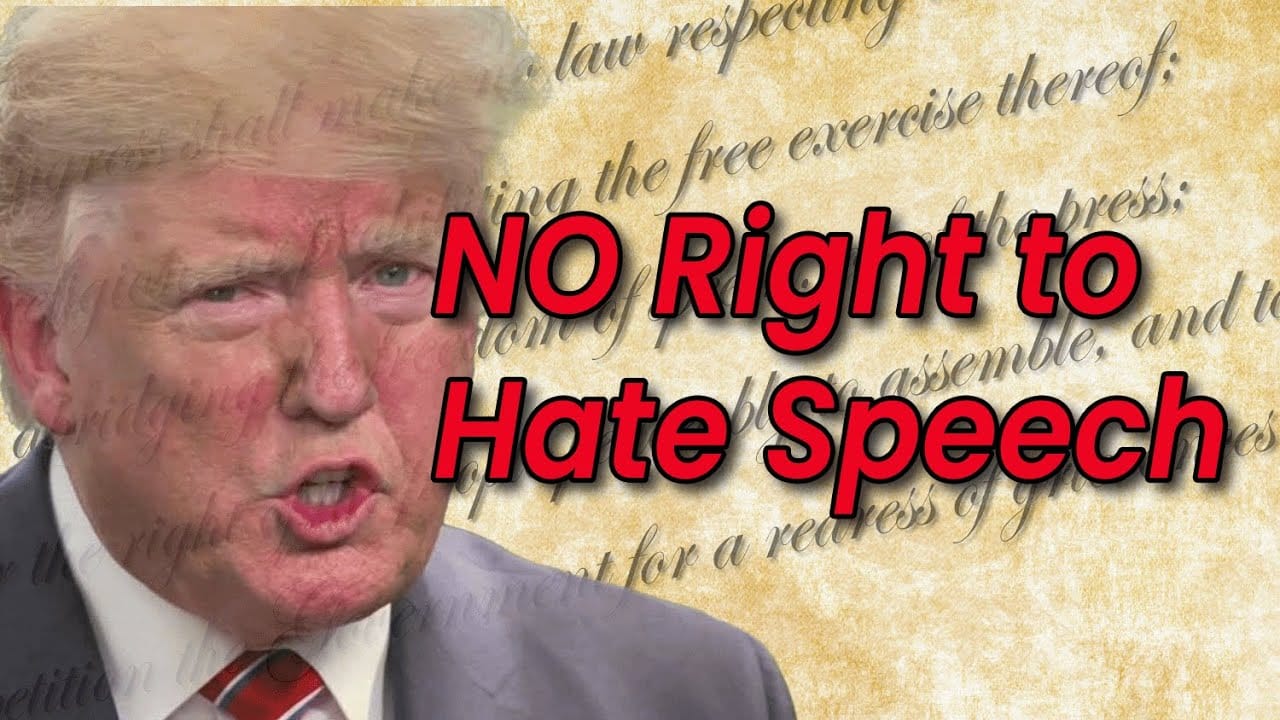 The Real Story of Hate Speech and the First Amendment